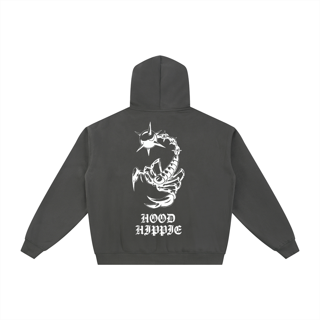 Essential Fleece Zip-Through Hoodie